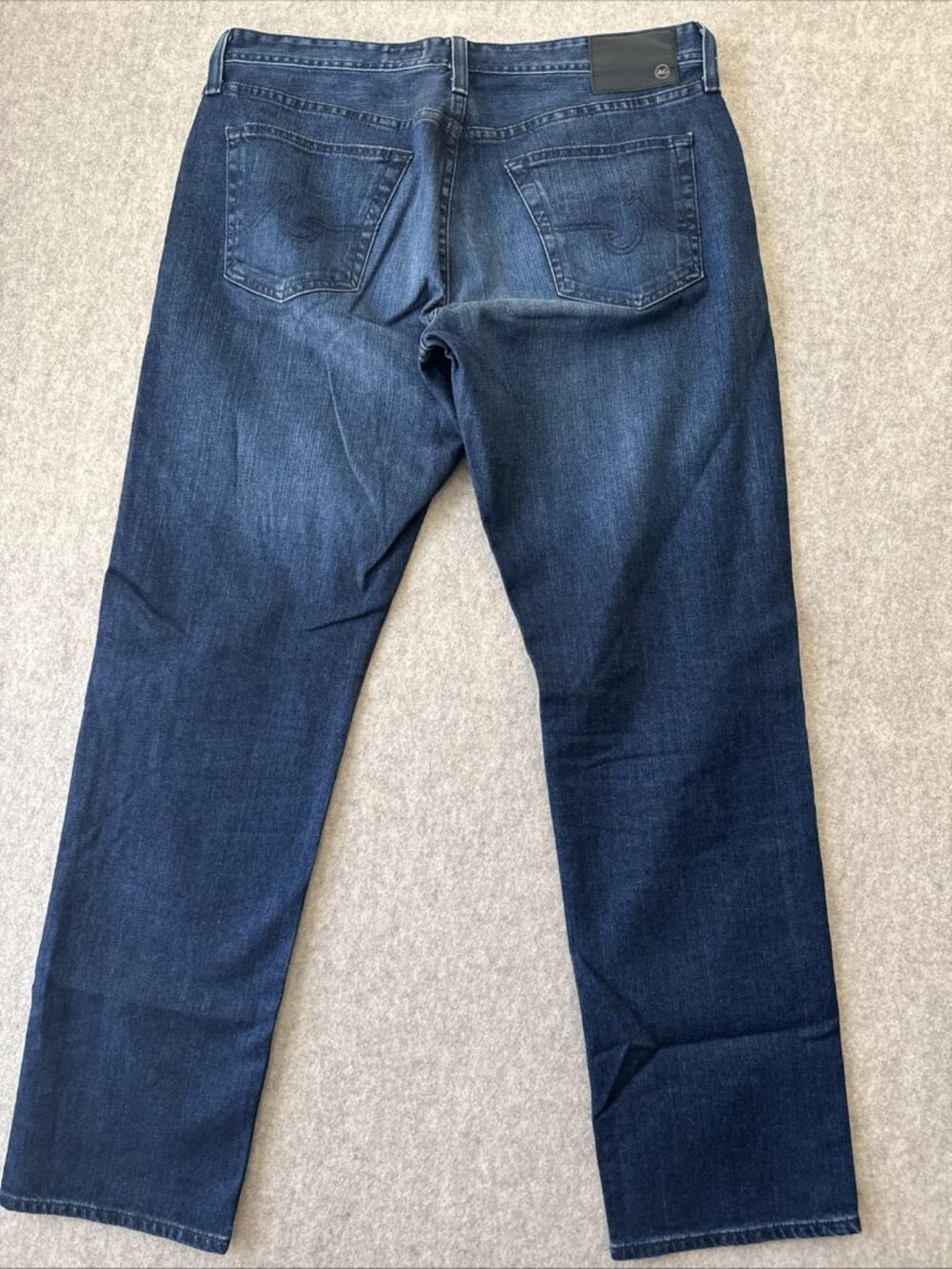 AG Adriano Goldschmied Graduate Jeans Mens 34x32 Dark Wash Tailored Leg Stretch - Picture 12 of 16